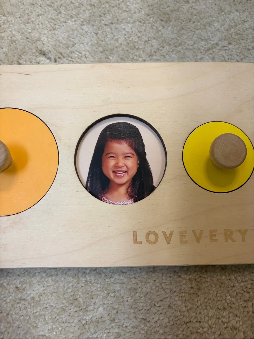 Lovevery Circle of Friends Puzzle – Montessori Wooden Learning Toy